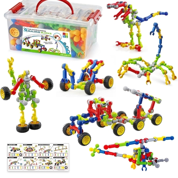 Creative Building Blocks Set for Kids - Picture 1 of 3